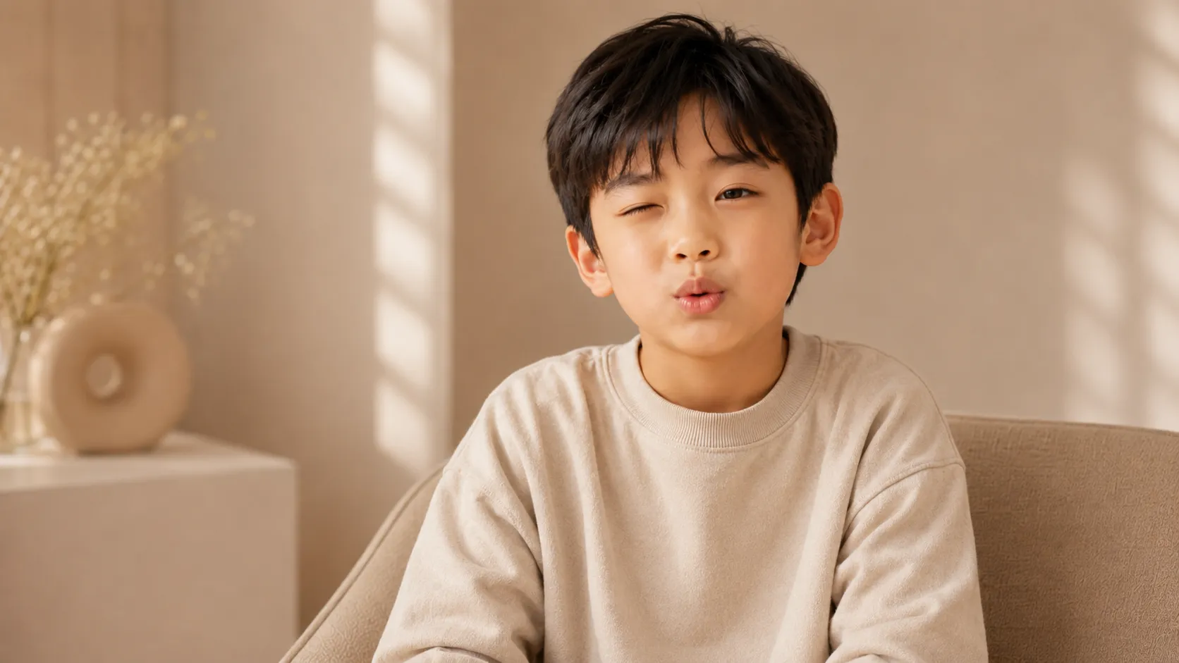운동 틱과 음성 틱이 동시에 나타나거나, 1년 이상 증상이 지속되는 뚜렛증후군 징후를 보인다.